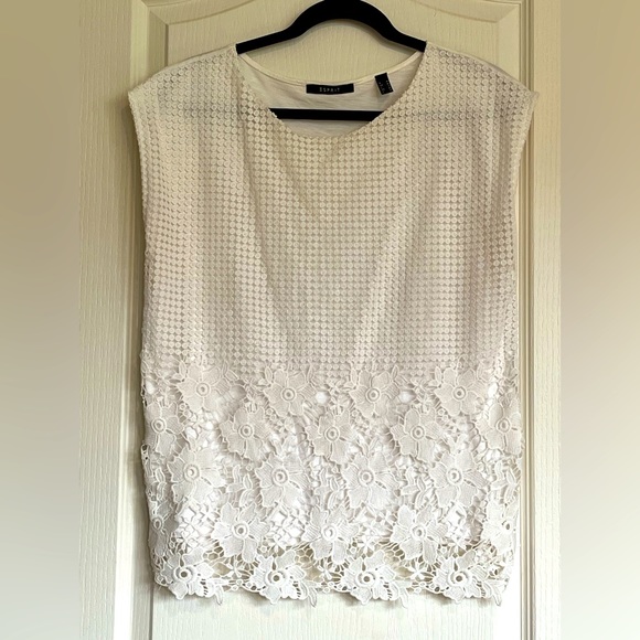 Esprit Tops - 👚ESPRIT Lace Sleeveless Top